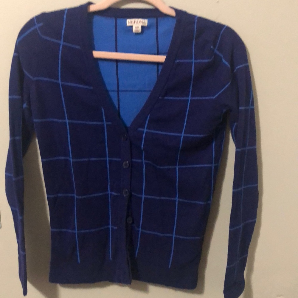 Merona striped cardigan